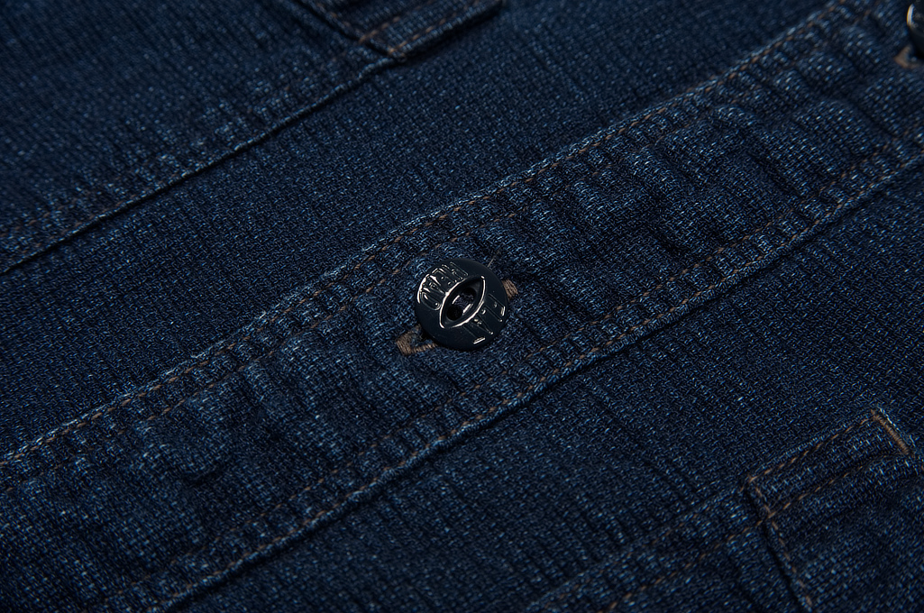 FH Glory Park Indigo-Dyed Linen Short Sleeve